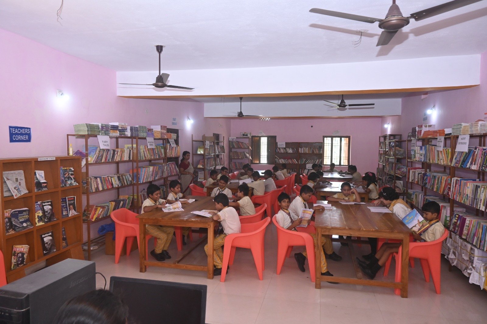 School Library Reading Area